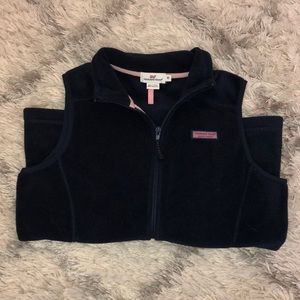 Vineyard Vines Fleece Navy Vest